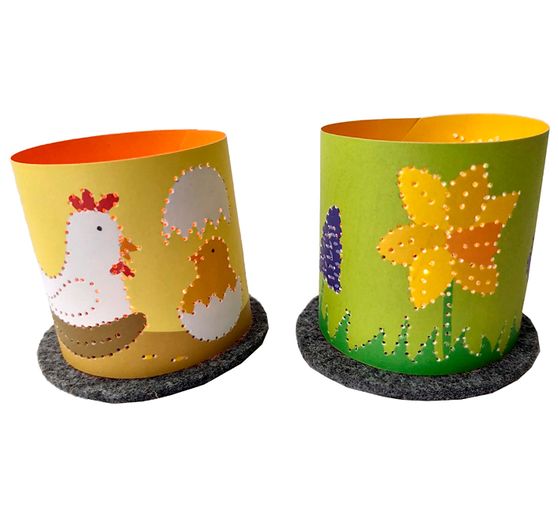 Prickelvorlagen-Set "Osterfreunde"