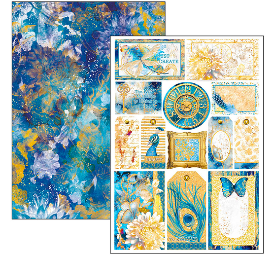 Papier-Set "Indigo"