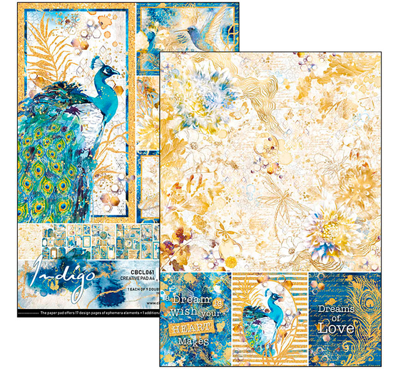 Papier-Set "Indigo"