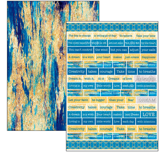 Papier-Set "Indigo"