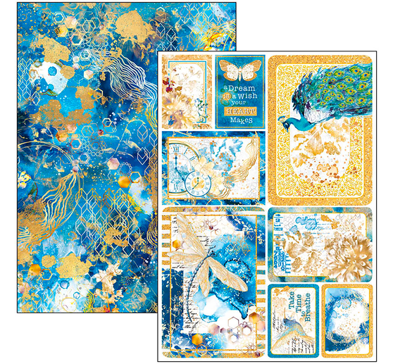 Papier-Set "Indigo"