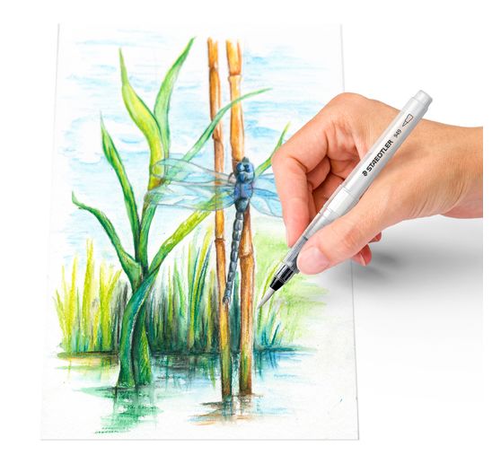 STAEDTLER Pinsel mit Wassertank