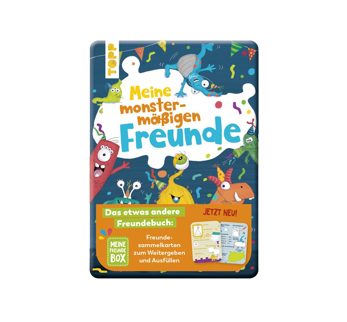 Freundebuch "Meine monstermäßigen Freunde"