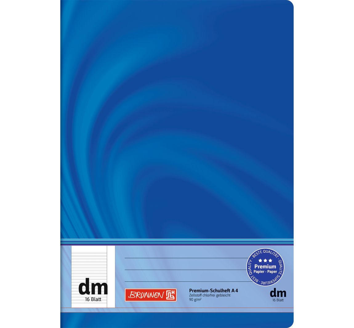 Brunnen Schulheft Vivendi "Lineatur dm"
