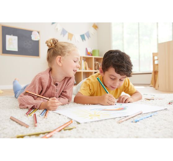 STAEDTLER Noris colour "Jumbo Buntstifte", 9er-Set + 1 Gratis