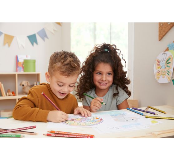 STAEDTLER Noris colour "Jumbo Buntstifte", 9er-Set + 1 Gratis