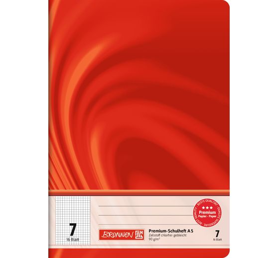 Brunnen Exercise book Vivendi "Lineatur 7", DIN A4, from 1st grade