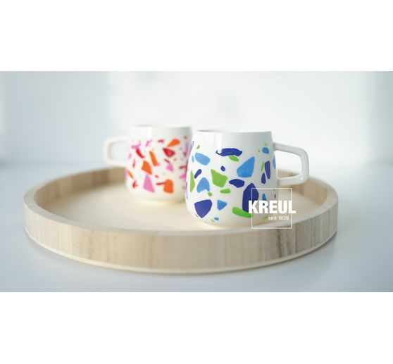 KREUL Glass & Porcelain classic set "Color Living"