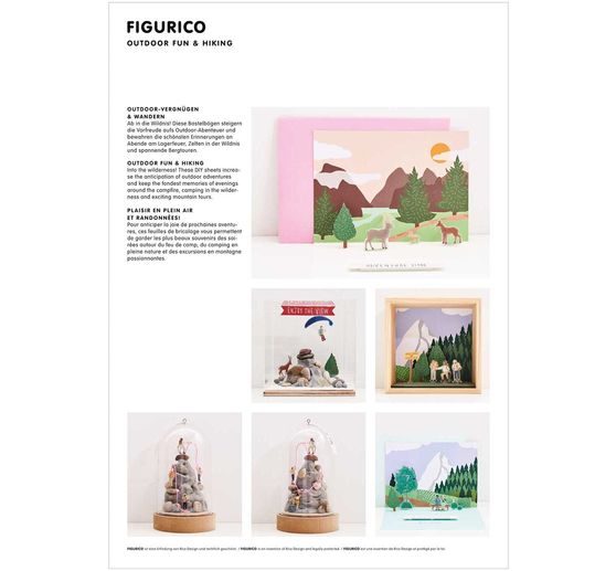 Rico Design Papierkulissen Block "FIGURICO"