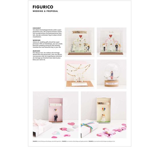 Rico Design Papierkulissen Block "FIGURICO"