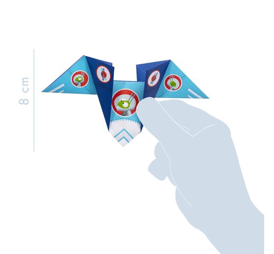 Kreativ-Box Origami "Flugzeuge und Raketen"