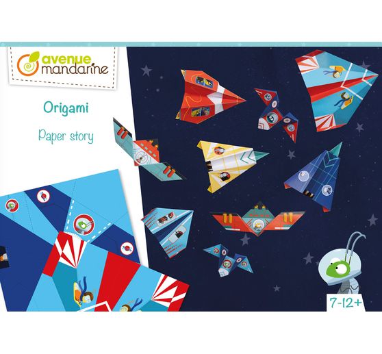 Kreativ-Box Origami "Flugzeuge und Raketen"