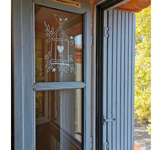 Buch "Vorlagenmappe Fensterdeko mit dem Kreidemarker - Frühling & Sommer. Inkl. 