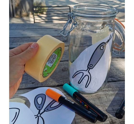 Buch "Vorlagenmappe Fensterdeko mit dem Kreidemarker - Frühling & Sommer. Inkl. 