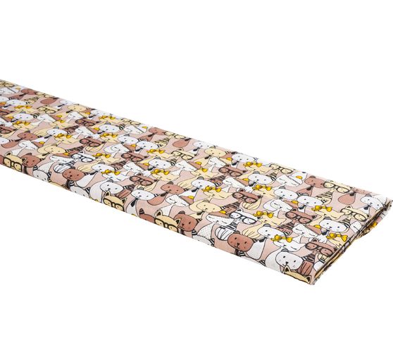 Cotton fabric "Funny cats"