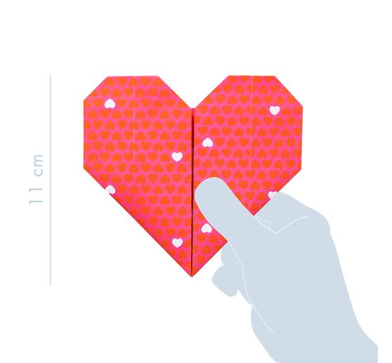 Faltpapier-Sortiment "Paper Love"