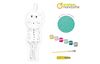 Ausmalpuppe Friends to Paint "Katze Huguette "