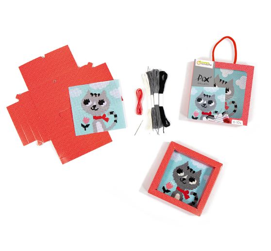 Stickset Pix' Gallery "Katze"