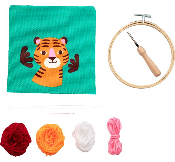 Punch Needle Set "Tiger"