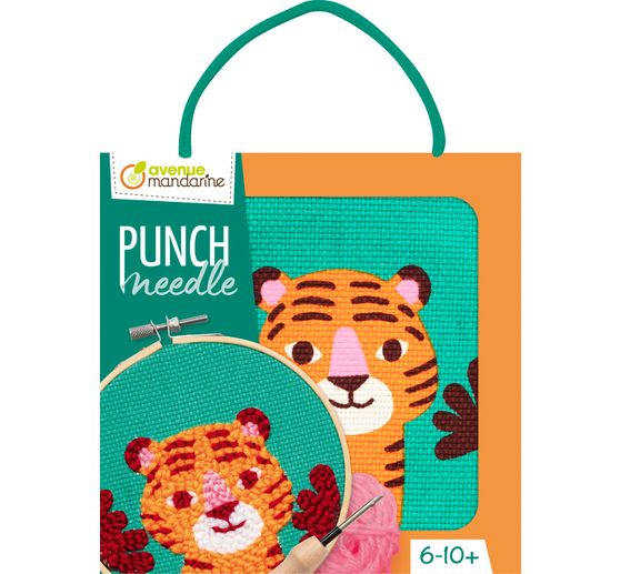 Punch Needle Set "Tiger"