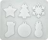 Silicone casting mould "Christmas molds"