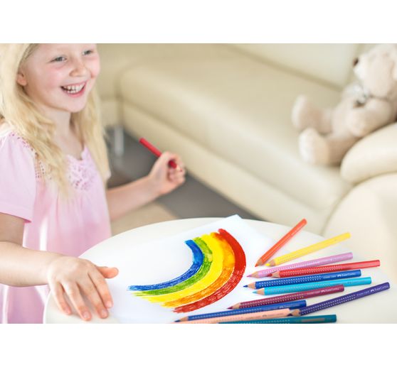 FABER-CASTELL Buntstifte "Jumbo Grip"
