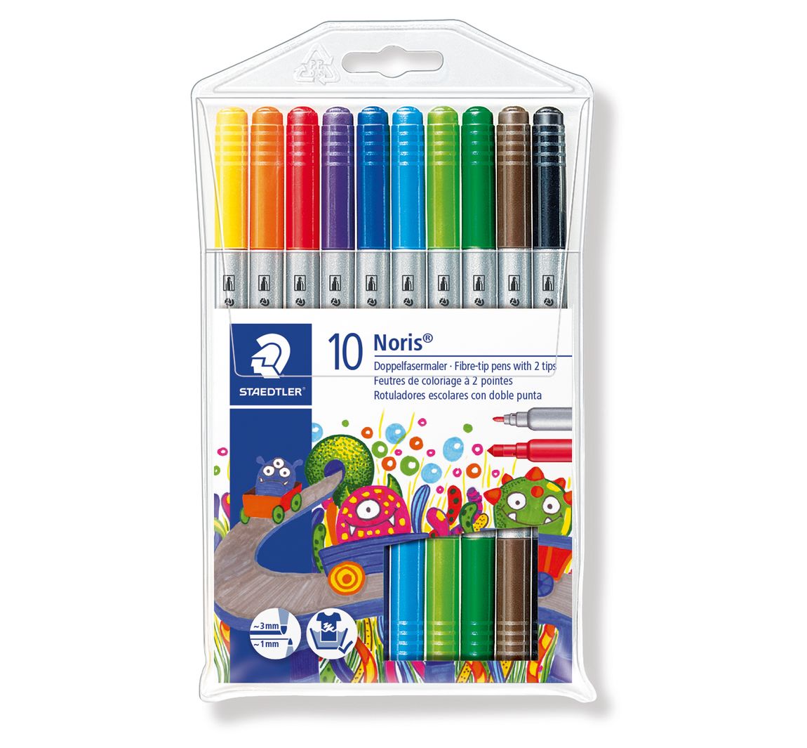 STAEDTLER Noris "Doppelfasermaler"