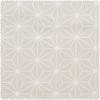 Cotton fabric "Geometric star" Polyester coated