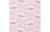 Jersey-Stoff "Rainbow-Cat", Rosa