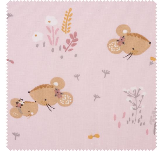 Jersey fabric "Little mouse"