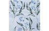 Cotton fabric "Most Beautiful" Bluma blue