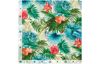 Motif fabric linen look "Tropical"