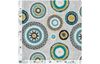 Motif fabric linen look "Mandala circles"