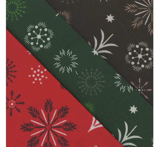 Baumwoll-Stoff "Weihnachtszeit"
