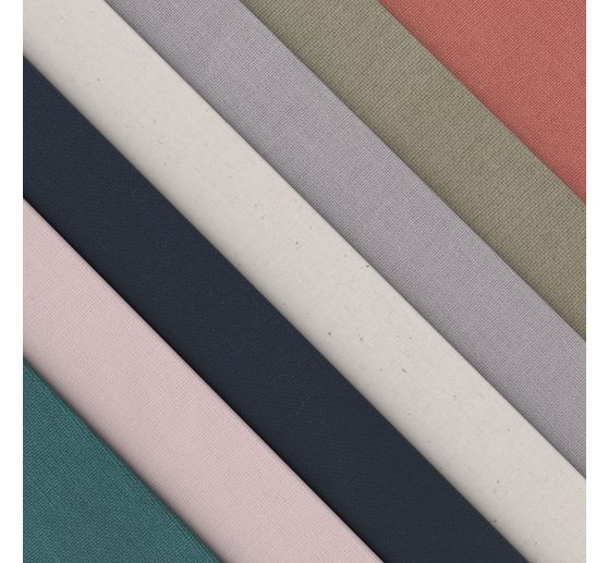 Baumwoll-Stoff "Uni" Polyester beschichtet