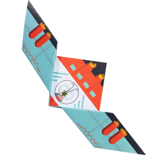 Kreativ-Box Origami "Flugzeuge und Raketen"