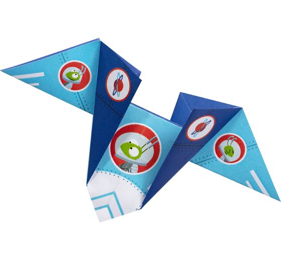 Kreativ-Box Origami "Flugzeuge und Raketen"