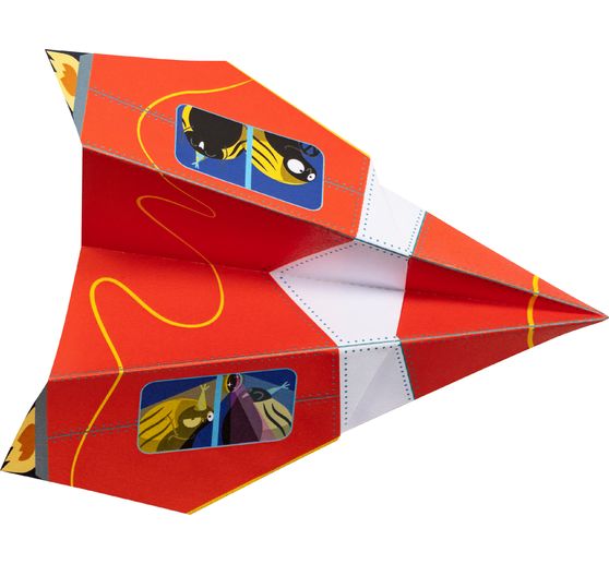 Kreativ-Box Origami "Flugzeuge und Raketen"
