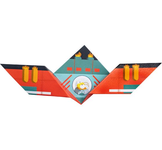 Kreativ-Box Origami "Flugzeuge und Raketen"