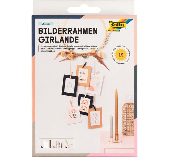 Bastelset "Bilderrahmen-Girlande"