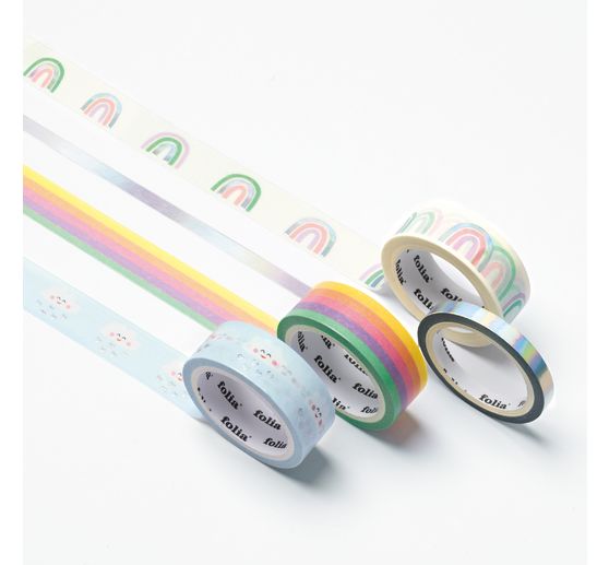 Washi Tape Set "Hot Foil Rainbow"