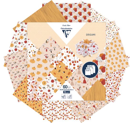 Faltpapier-Sortiment "Herbst"