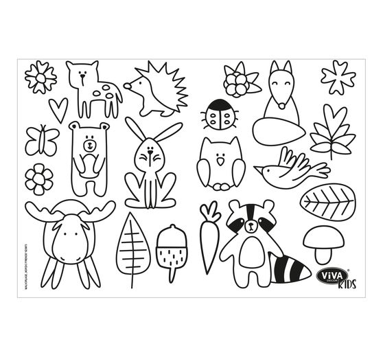 Viva KIDS Window Color-Set "Nordic Friends"