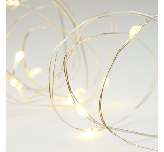 Outdoor Micro-LED-Lichterkette, mit Fernbedienung, 100 LEDs