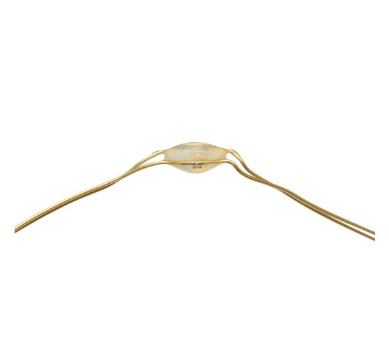 Micro-LED-Lichterkette, mit Timer, goldfarbener Draht, 20 LEDs