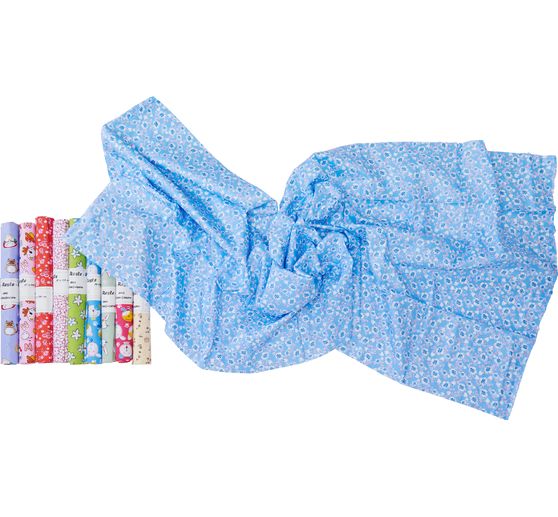 VBS Stoffreste-Paket "Coupons", 10 Stück