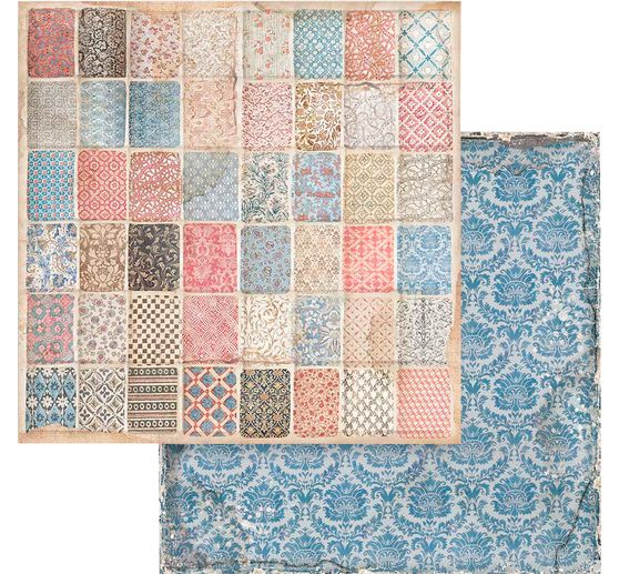 Scrapbook-Block "Vintage Library Backgrounds"