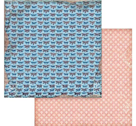 Scrapbook-Block "Vintage Library Backgrounds"