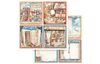 Scrapbook block "Vintage Library"