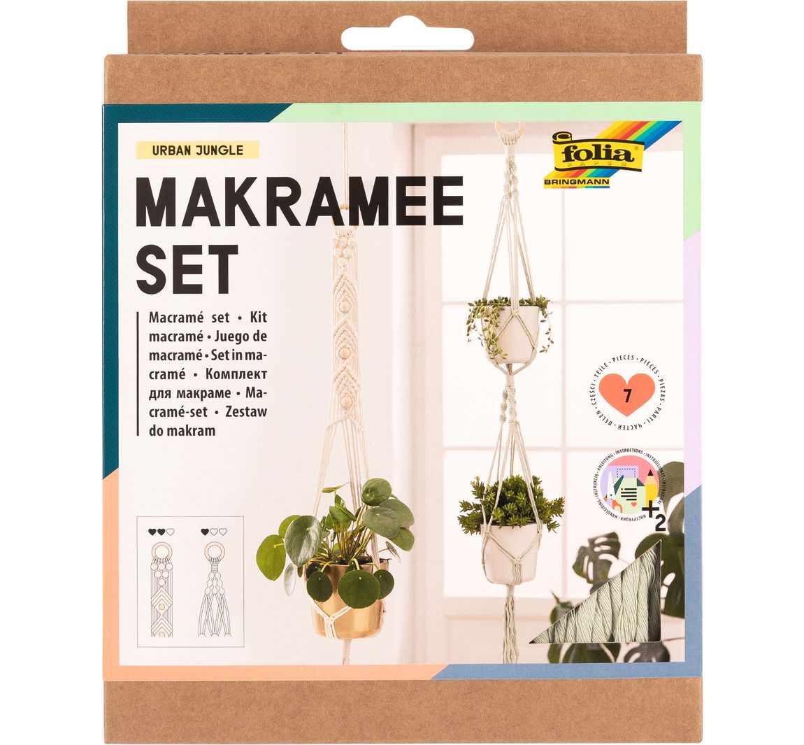 Makramee-Set "Urban Jungle"